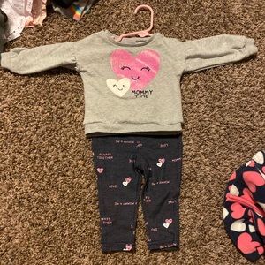 mommy + me leggings set